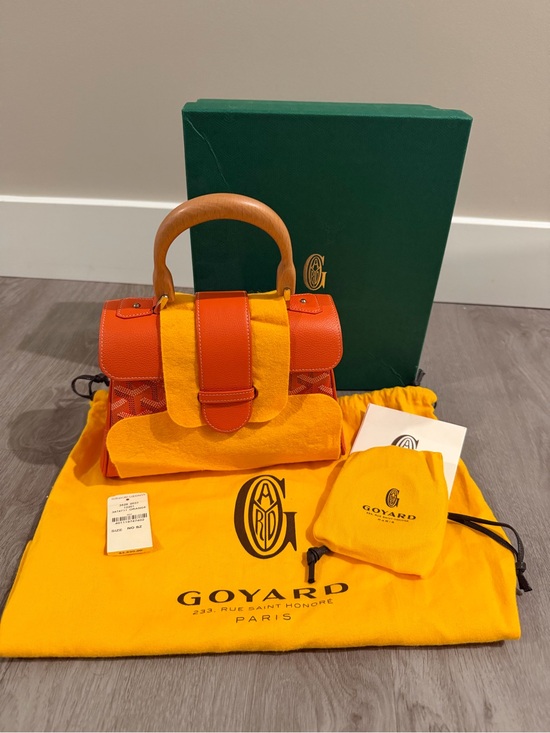 Goyard Handbags - Goyard orange Saigon brand new with tag